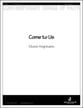 Come to Us Two-Part choral sheet music cover